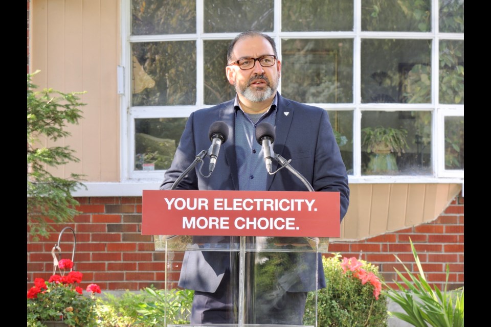 Ontario Energy Minister Glenn Thibeault in Barrie.
Sue Sgambati/BarrieToday          