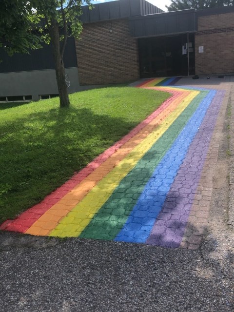 The finished product at Grace United Church on Grove Street in north-end Barrie. Photo submitted