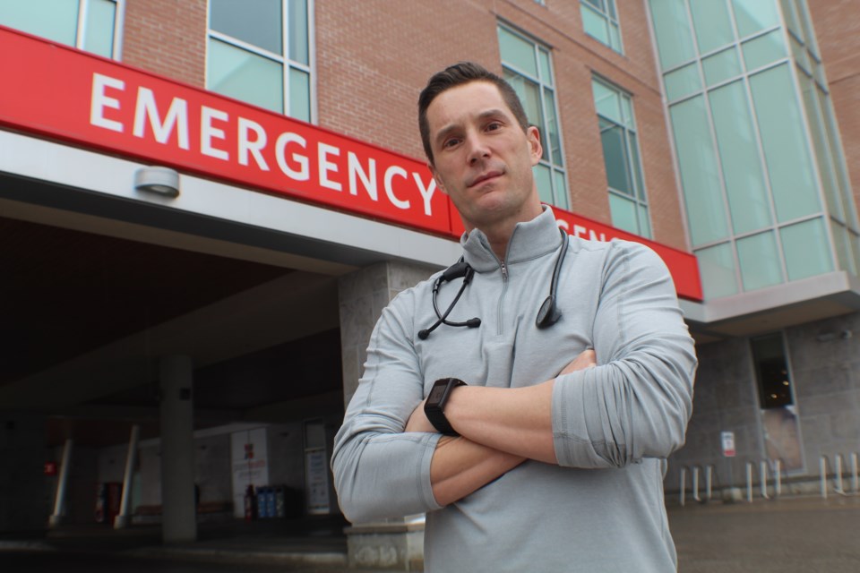 Dr. Chris Martin is an emergency and intensive-care physician at Royal Victoria Regional Health Centre in Barrie. Martin is also the hospital's director of intensive care. 