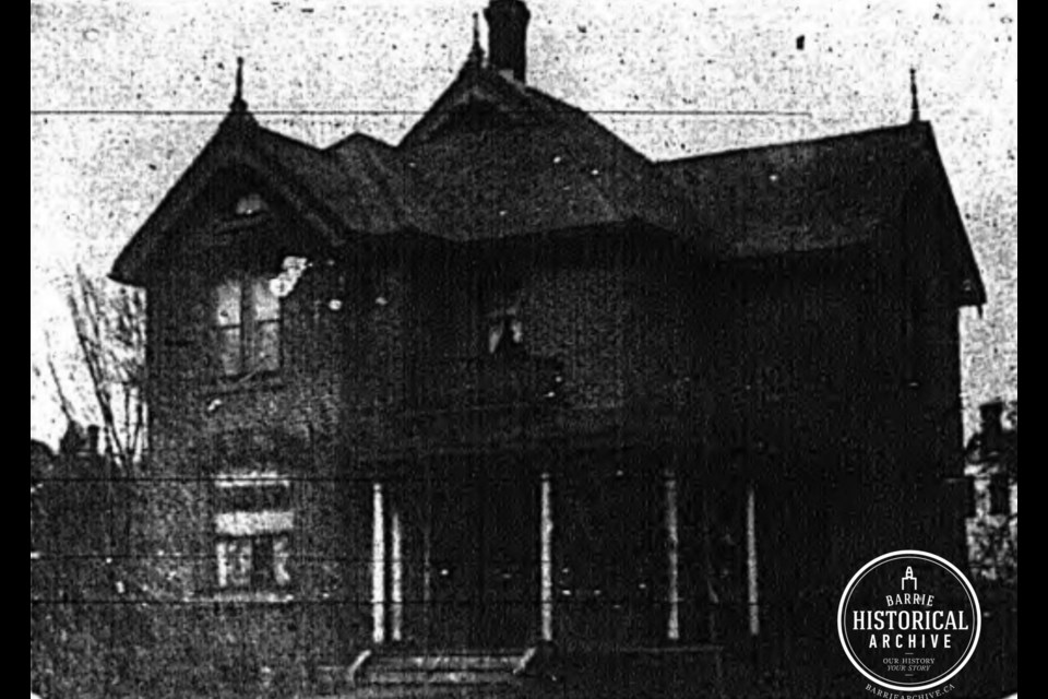 The Palk House, located at 87 Mary St., as it appeared in 1906. 