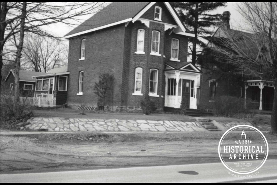 The home at 164 Bradford St., as it appeared in 1965. 