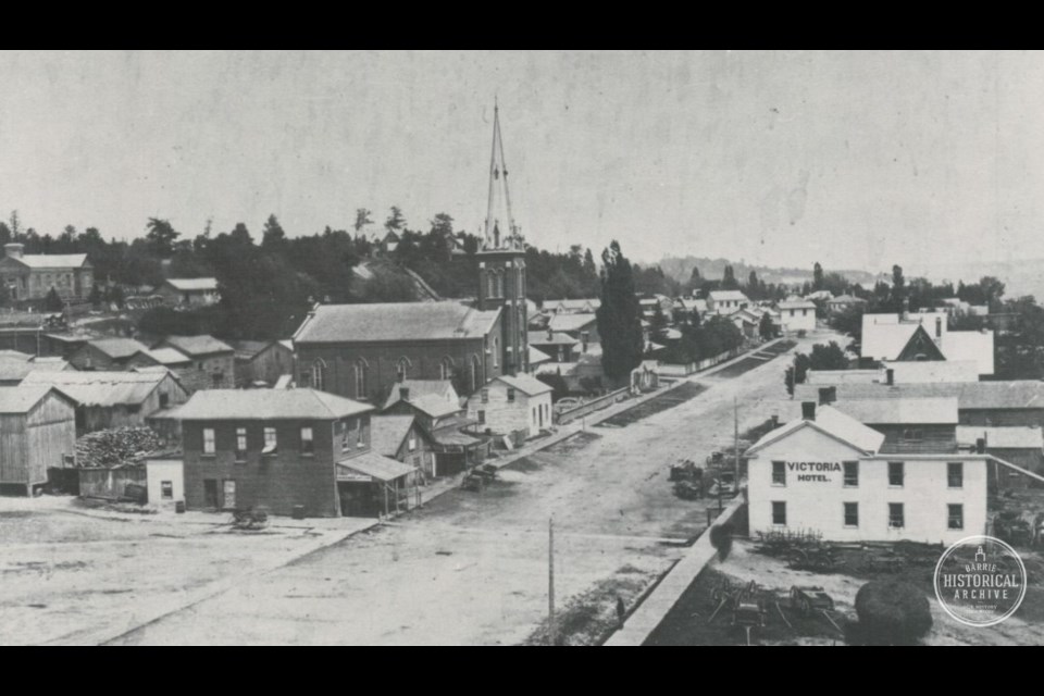 A look at Collier Street in Barrie, east of Mulcaster Street. 