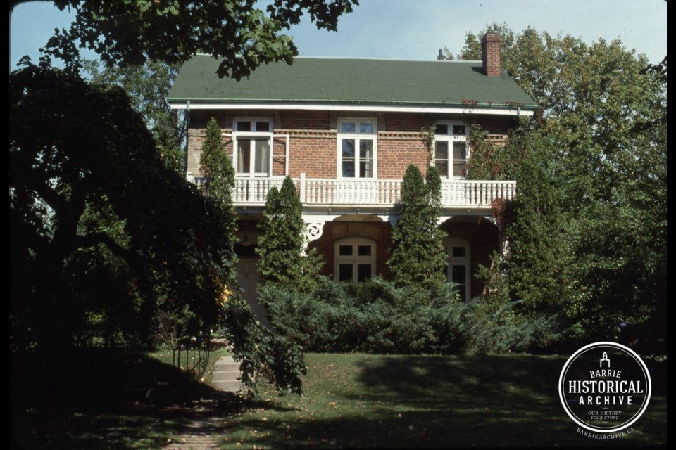 The Barrie home at 310 Codrington St., in 1973.