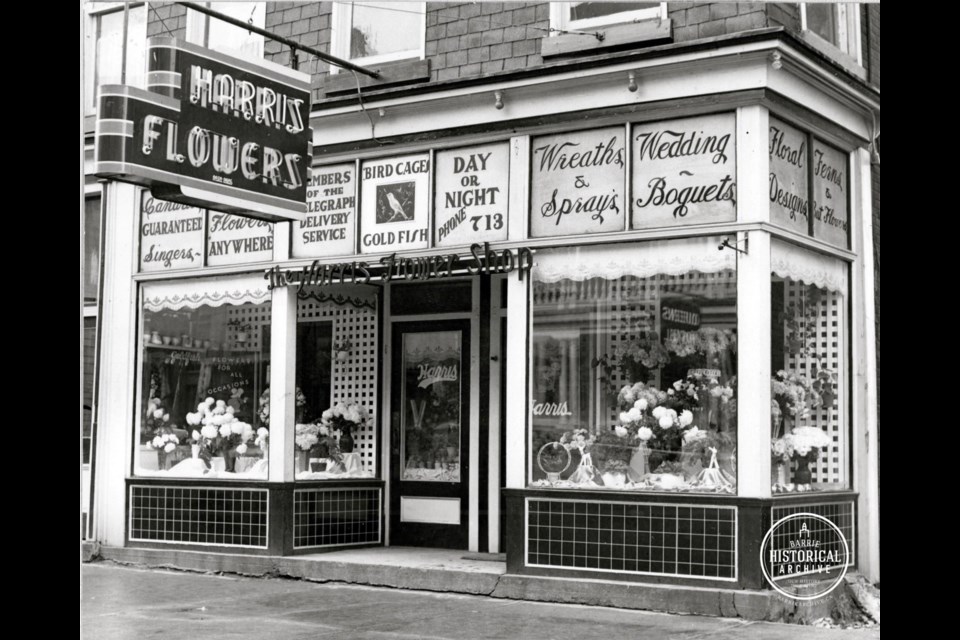 This is how 99 Dunlop St. E. looked in 1957. Photo courtesy of Barrie Historical Archive