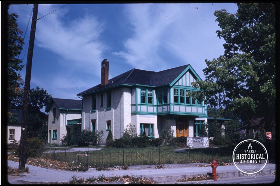 Rowanhurst is shown in 1955. Photo courtesy the Barrie Historical Archive