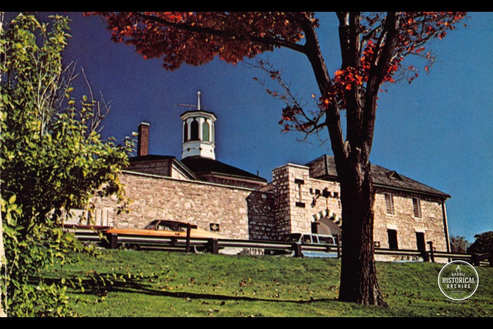 The former Barrie Jail is shown in an undated image. Photo courtesy of the Barrie Historical Archive