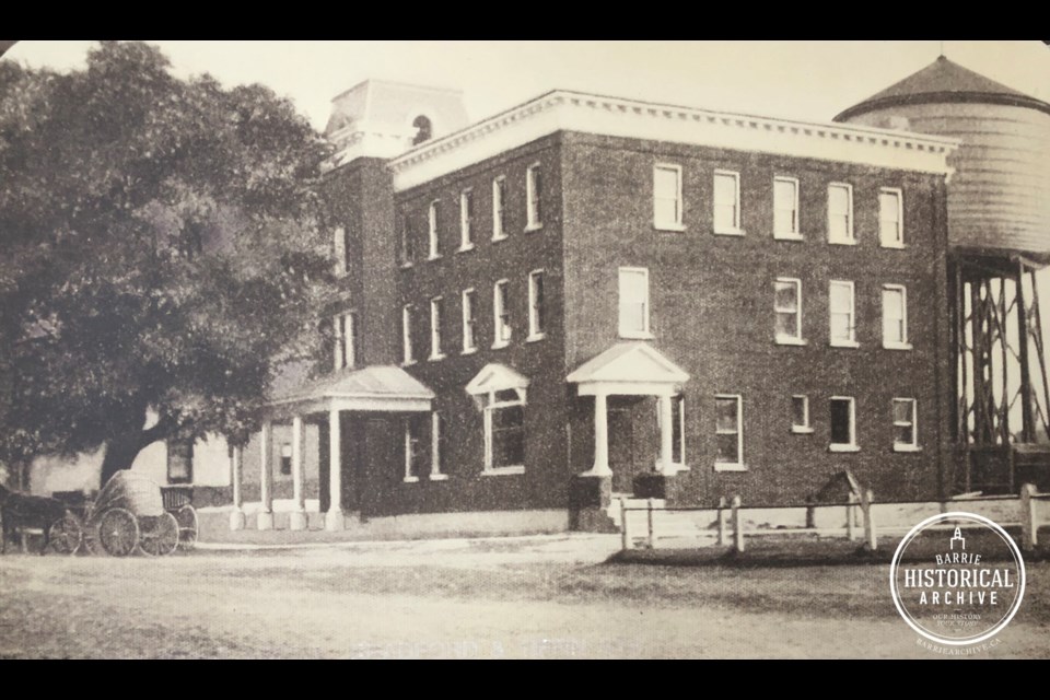 The building at 268 Bradford St., as it appeared circa 1910. Photo courtesy of the Barrie Historical Archive