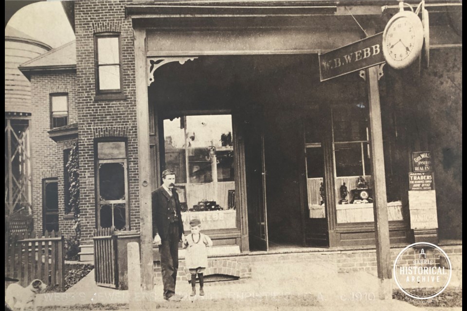 The address at 8 Essa Rd., in Barrie, as it appeared around 1910. Photo courtesy of the Barrie Historical Archive