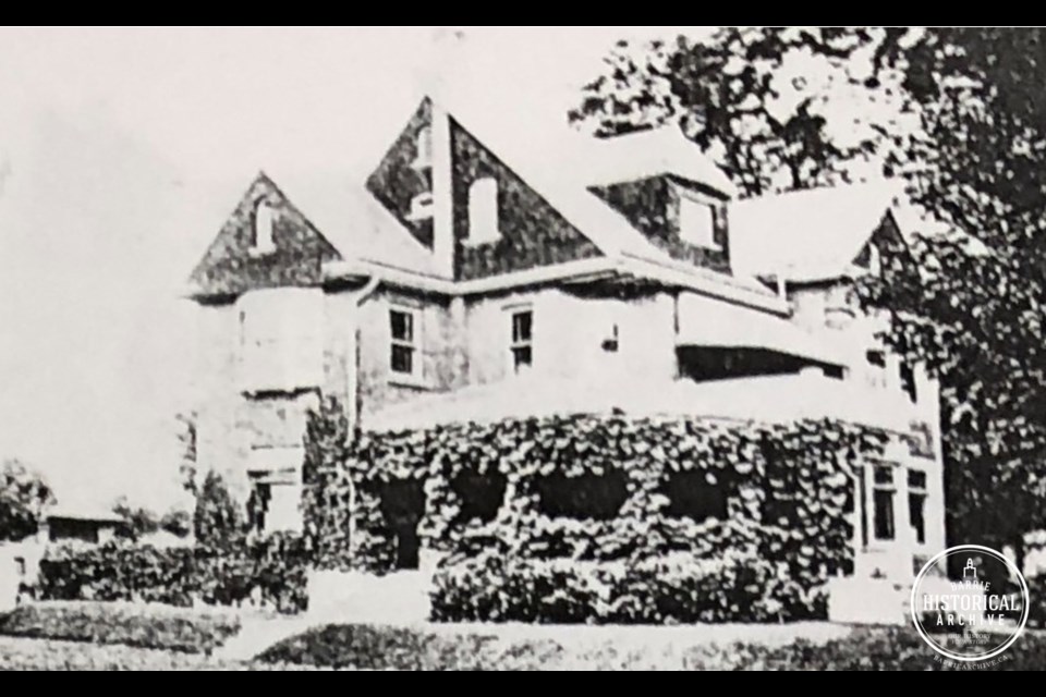 The home at 178 Bayfield St., in Barrie, as it appears in 1905. 