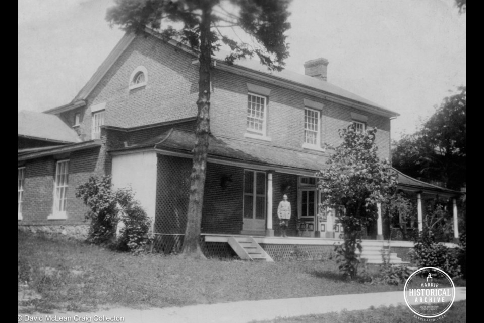 The Lally House as it appeared circa 1923. 