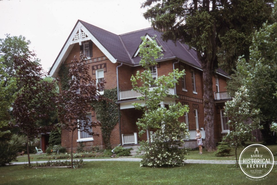 Bellevoir captured in 1974. | Photo courtesy of the Barrie Historical Archive