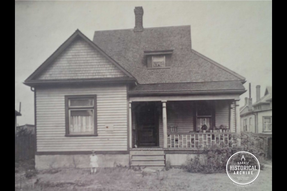 The home at 64 John St., as it appeared in 1920.