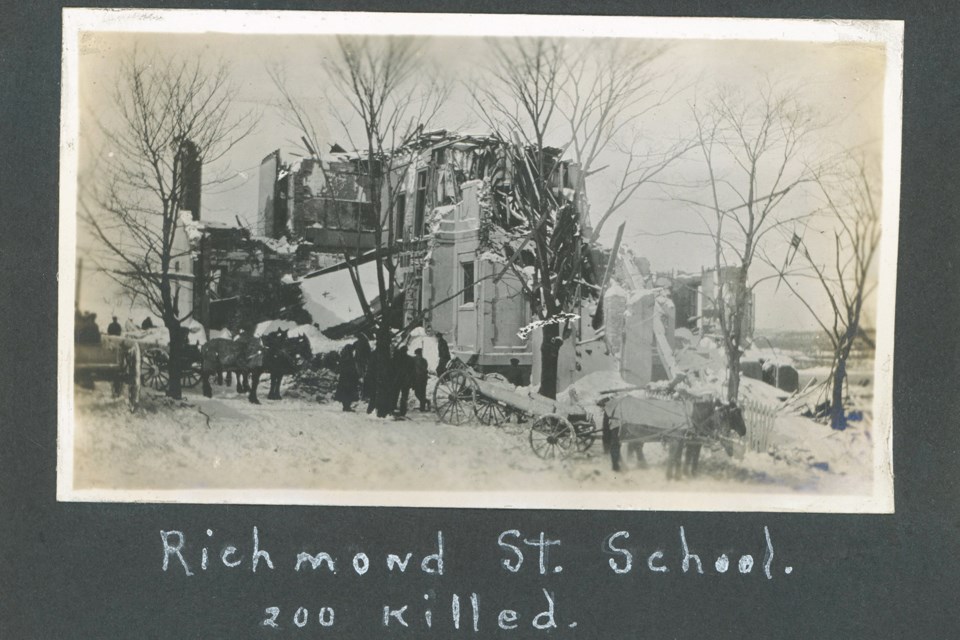 Recently discovered photographs showing the aftermath within days of the famous Halifax Explosion on Dec. 6, 1917. It was the largest human-made explosion until atomic bombs were dropped on Japan in 1945. 