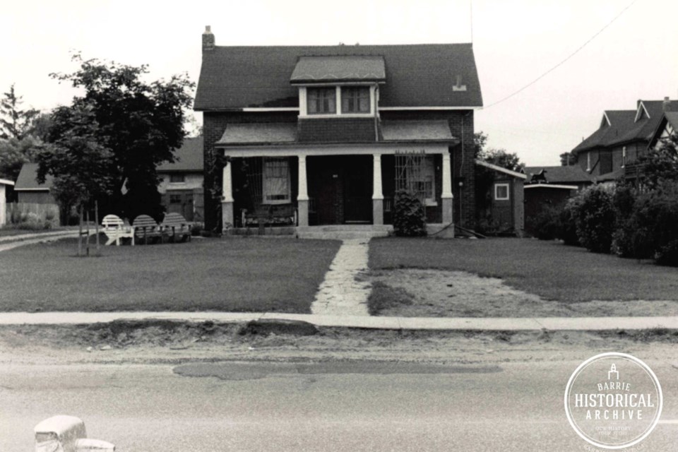 The home at 202 Bradford St., as it appeared in 1968.