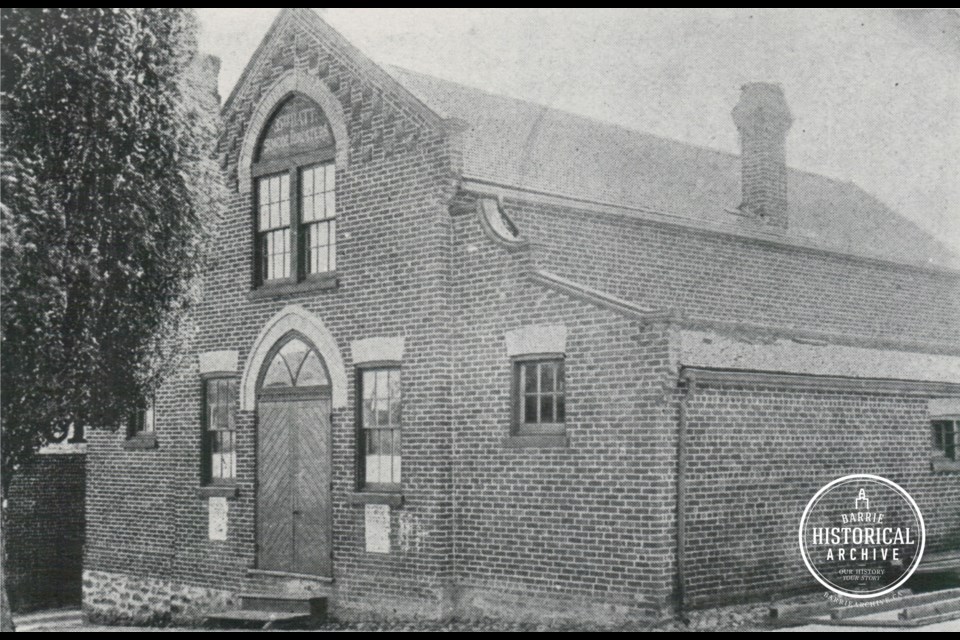 The property at 36 Mulcaster St., as it appeared in 1897.