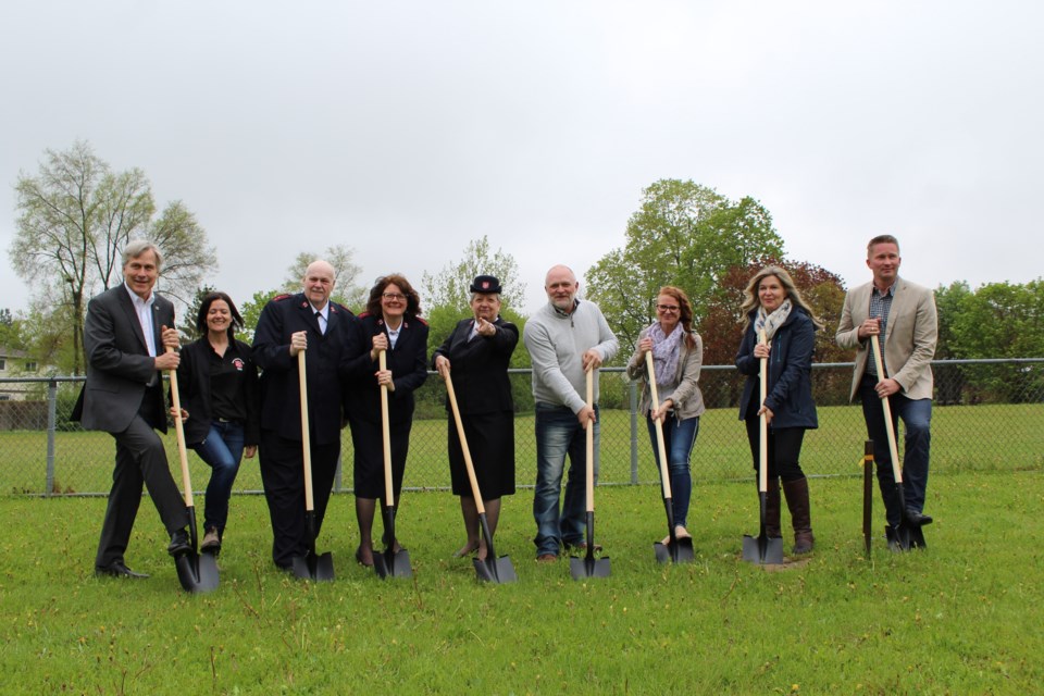 A ground-breaking ceremony was held on May 28, 2019 at 151 Lillian Cres., in Barrie's north end, to mark the beginning of construction on a new transitional housing project. Raymond Bowe/BarrieToday