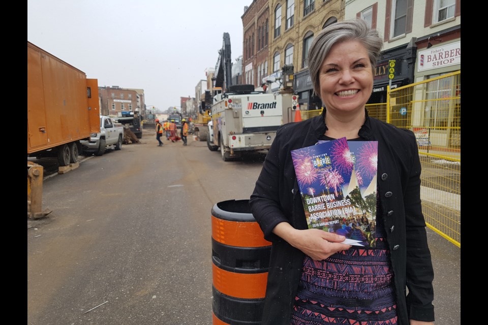 New Downtown Barrie Business Improvement Association (BIA) executive director Kelly McKenna is ready to get to work, Monday, March 9. Shawn Gibson/BarrieToday