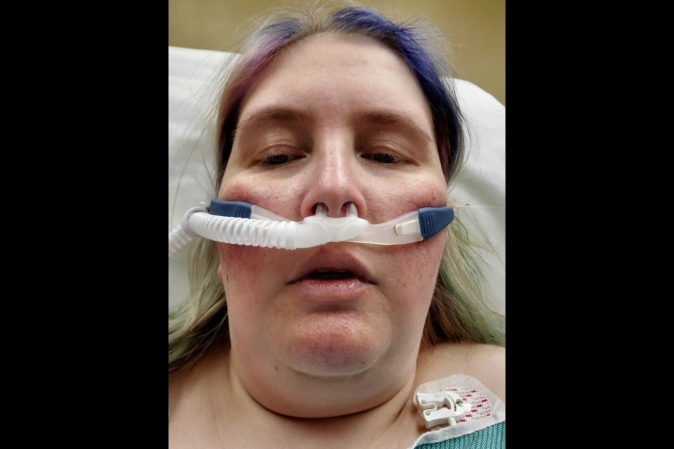 Kim Webb's stay in ICU was a scary one and the Barrie woman hopes everyone will take the virus seriously.