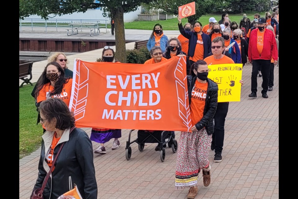 The Every Child Matters walk in 2021. 