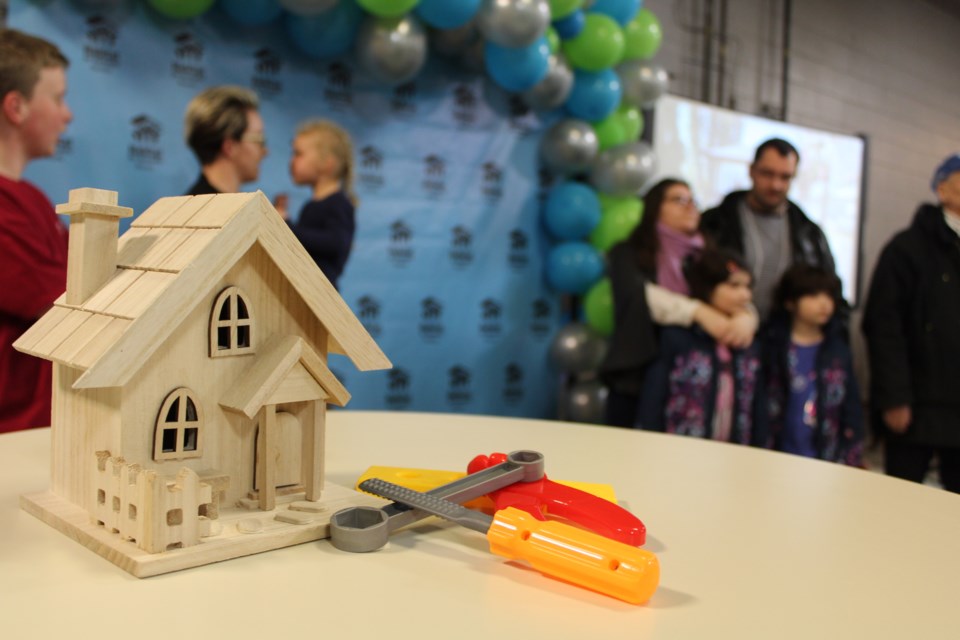 Habitat for Humanity Huronia held a gathering to mark the organization's 25th anniversary on Tuesday, Feb. 25, 2020, at the ReStore on Brock Street in Barrie. Raymond Bowe/BarrieToday