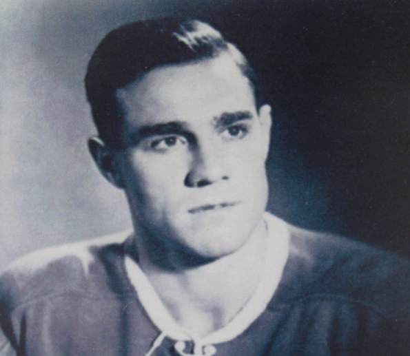 Barrie resident Paul Meger is shown as a member of the Montreal Canadiens in the early 1950s. Photo supplied