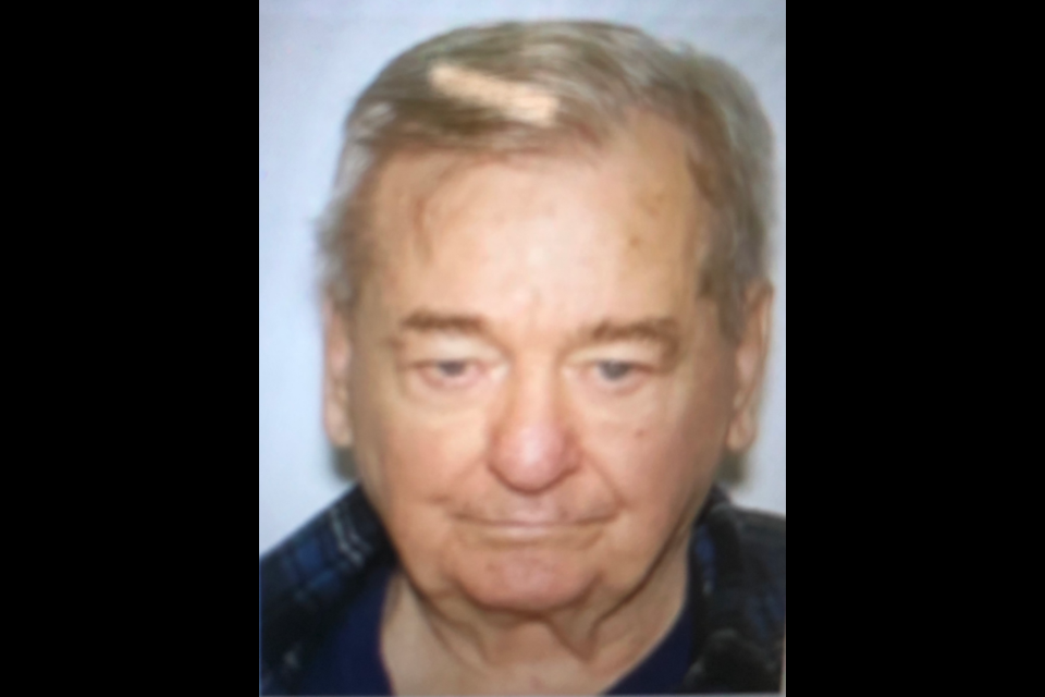 Barrie police are hoping the public can help locate Phil Lyttle, 85, who was last seen Monday night leaving Mono. Image supplied