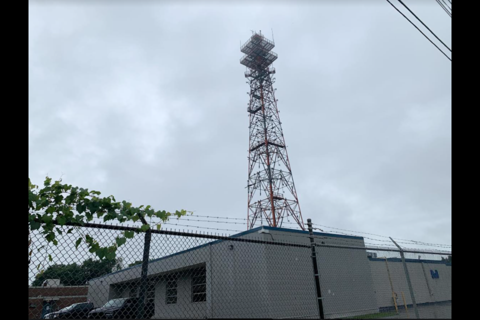 A man was taken to Royal Victoria Regional Health Centre (RVH) following an incident where he climbed to the top of the Bell Canada tower on Beacon Road in south-end Barrie on July 8, 2021.