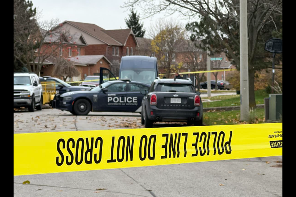 Barrie police investigate following a fatal shooting of a 17-year-old boy Friday night on River Ridge Road in the city's south end. 