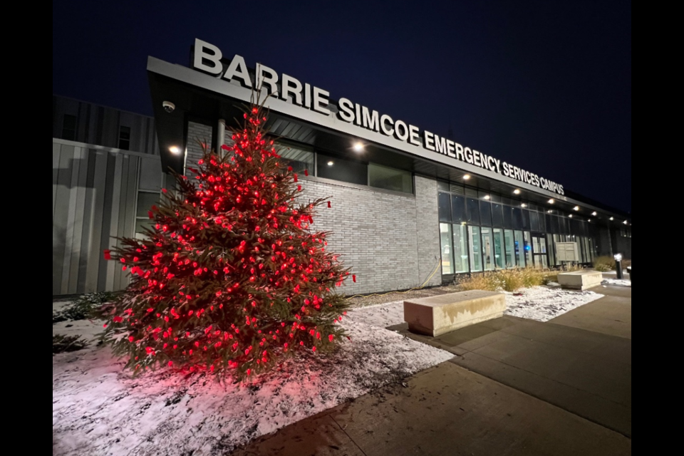 Barrie police Tree of Hope. 