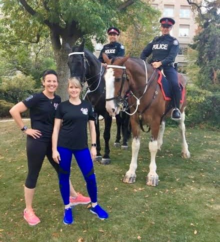 Barrie Police Constables Sarah Bamford and Lindsay White are taking part in the annual National Peace Officers Memorial Run To Remember.
Photo courtesy Sarah Bamford