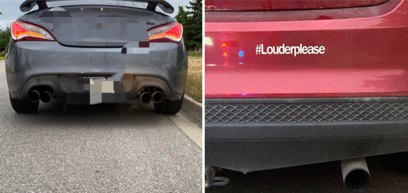Loud exhaust on sale mufflers