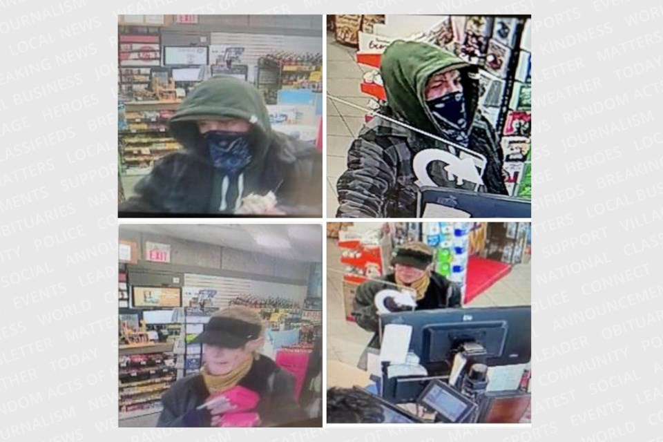 Police are seeking help from the public identifying thieves who stole credits cards and charity raffle tickets Monday from vehicles in a south-end neighbourhood.