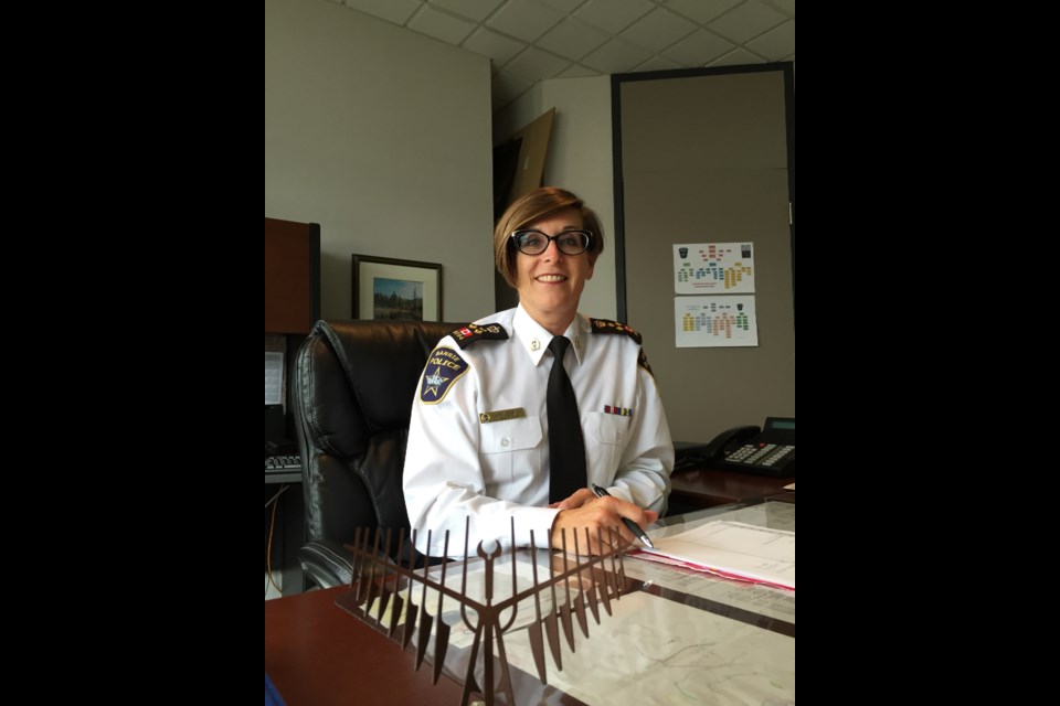 Barrie Police Chief Kimberley Greenwood. 