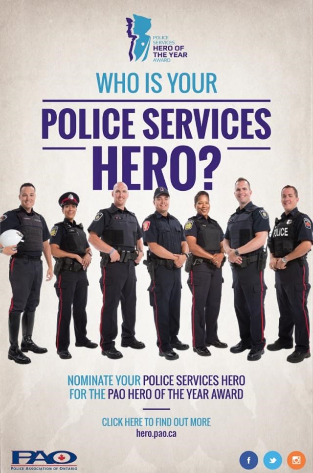 Updates - Police Services Hero of the Year Award