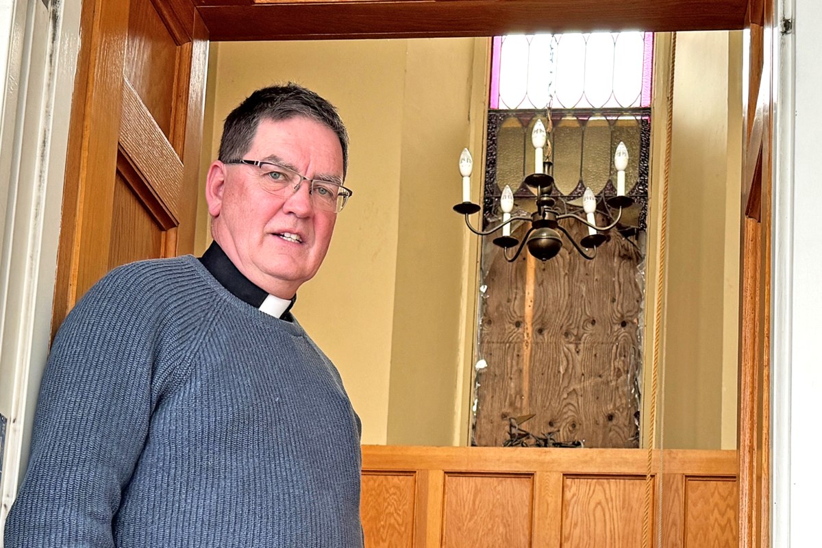 'Upsetting': Downtown church left to clean up after vandalism