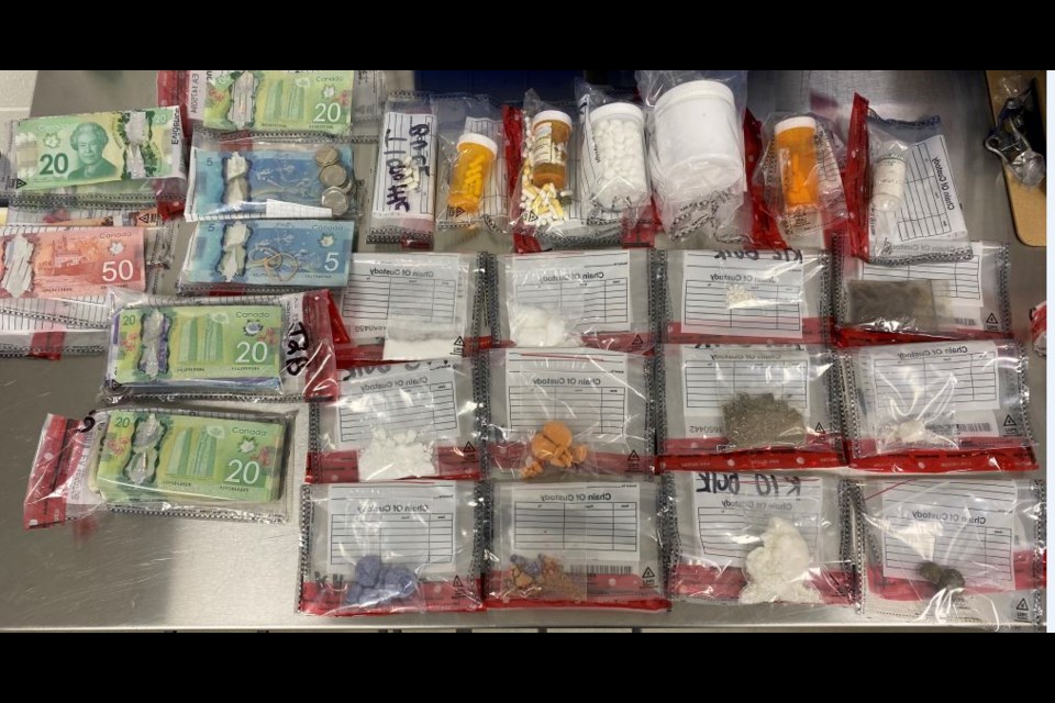 Barrie police seized these items from a motel room Jan. 25.