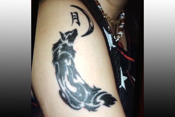 Wendy Palmer's tattoo. Photo provided by Barrie Police Service