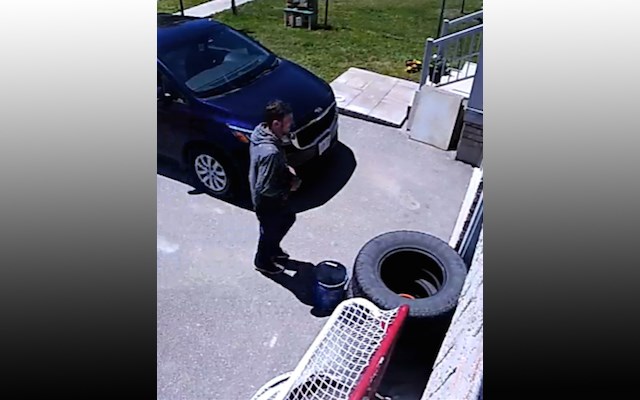 Theft suspect. Photo provided by the Barrie Police Service