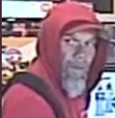 Do you recognize this man? It is alleged he stole a wallet before using the person's credit card to make fraudulent purchases at a Circle K in Barrie. Contributed photo