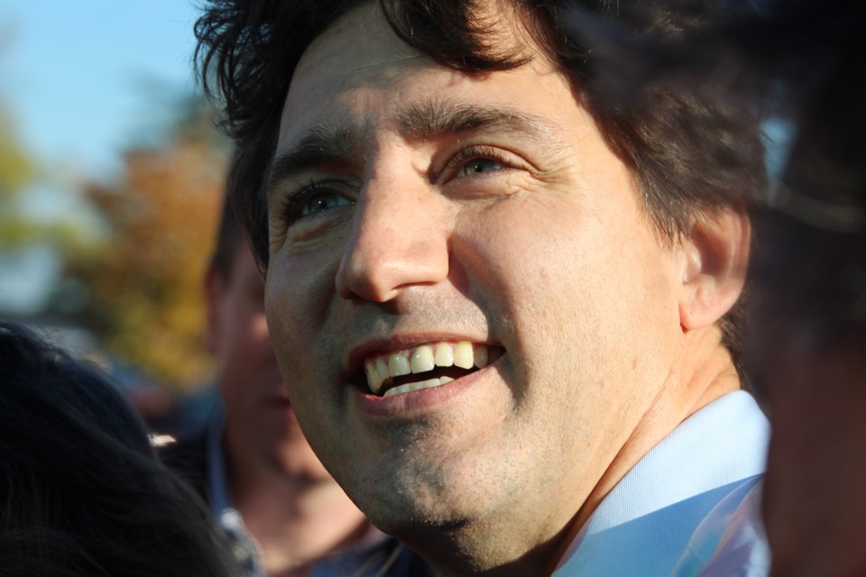 Prime Minister Justin Trudeau is shown during a visit to Barrie last year. Raymond Bowe/BarrieToday