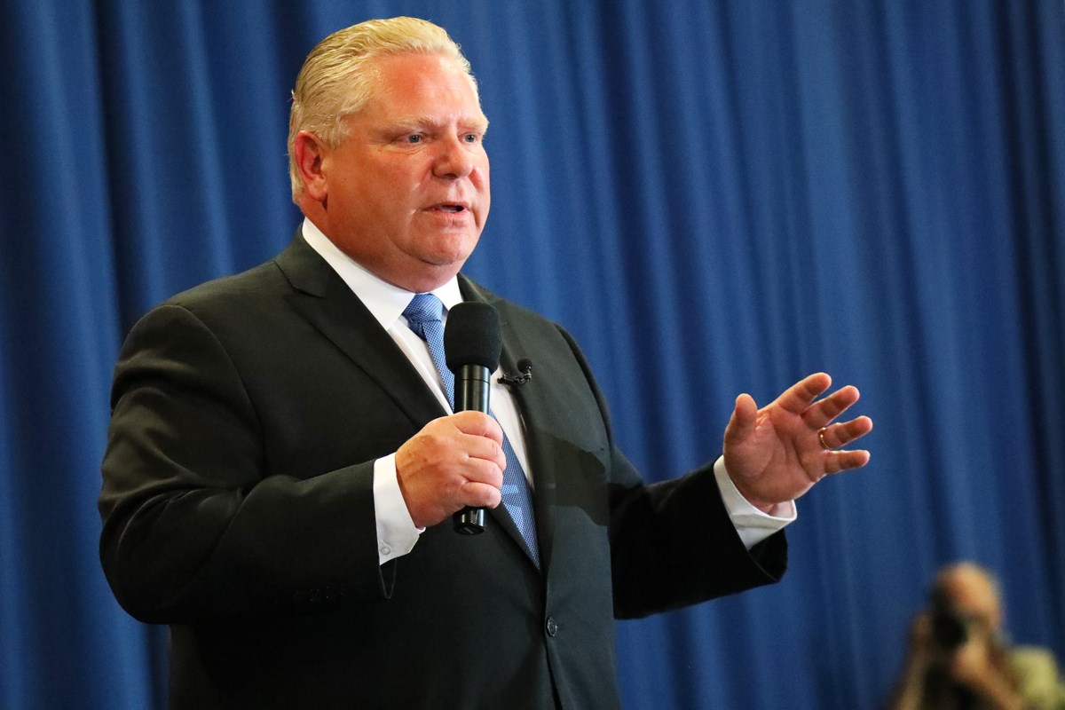 Premier Doug Ford to make announcement at OPP GHQ today ...