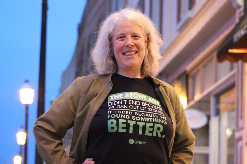 Bonnie North was acclaimed Wednesday night as the Green Party candidate for the Barrie-Innisfil riding in the Oct. 21, 2019 federal election. Raymond Bowe/BarrieToday