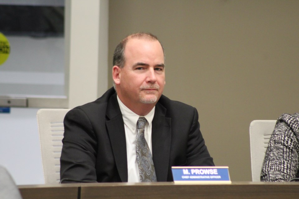 City of Barrie CAO Michael Prowse is shown at the inaugural meeting of the 2018-22 city council in this file photo from Monday, Dec. 3, 2018. Raymond Bowe/BarrieToday