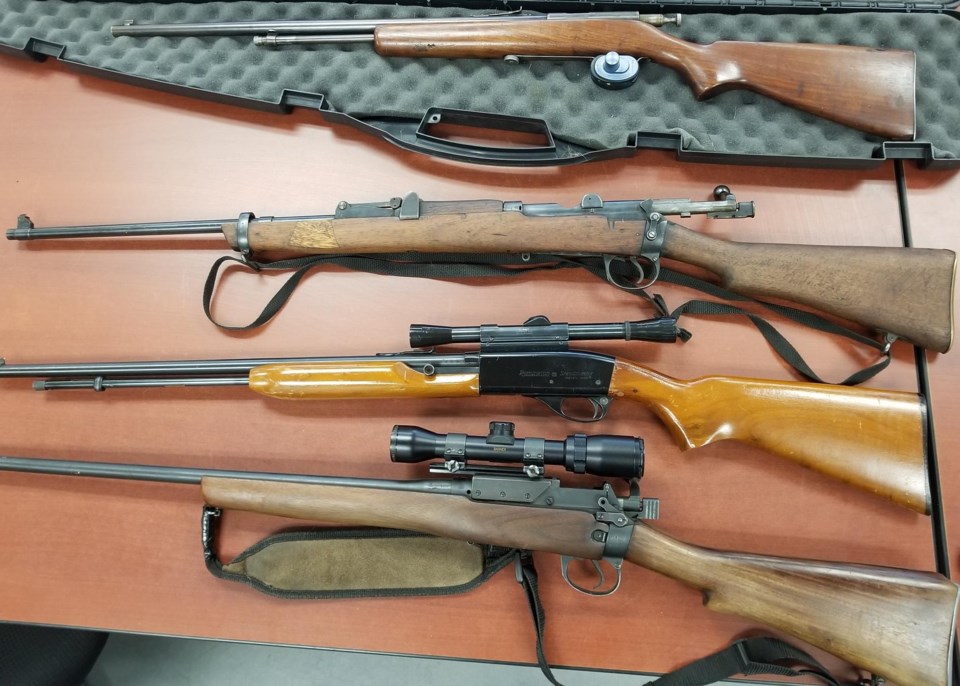 recovered firearms