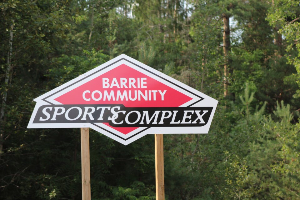 The Barrie Community Sports Complex in Midhurst. | Raymond Bowe/BarrieToday files