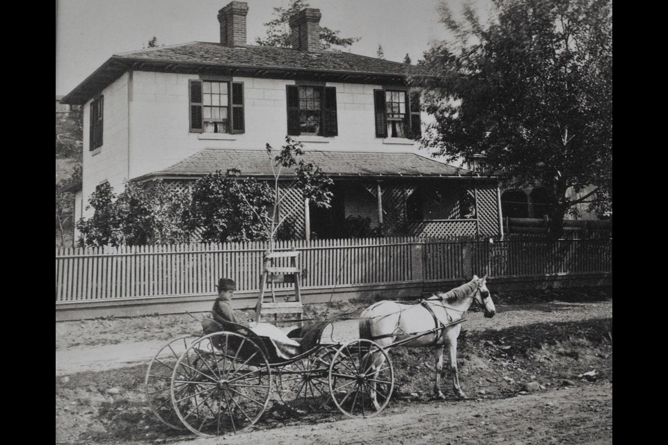 A heritage home on Blake Street in the city’s east end as it appeared in the horse and buggy days. Photo courtesy of Diana Miller