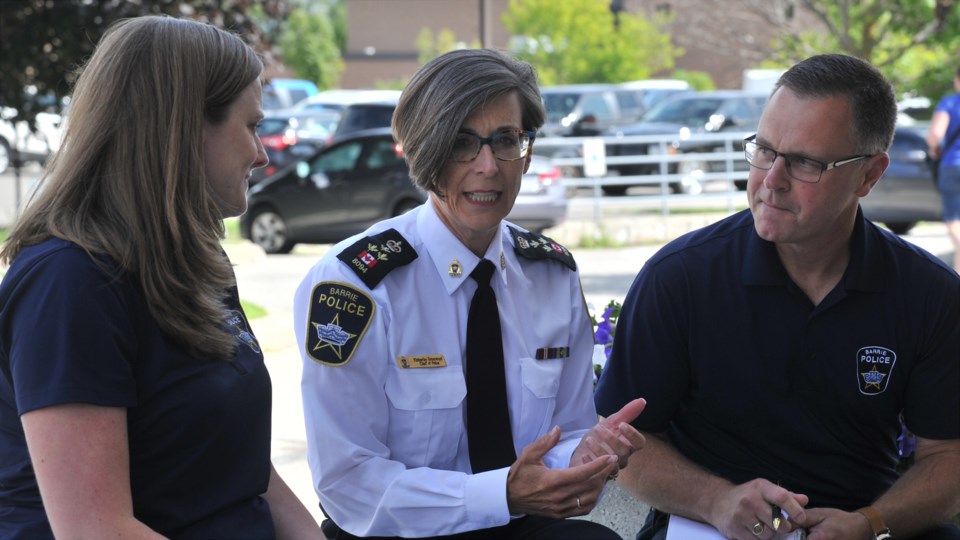 2019-08-28 Barrie police corp comm IM