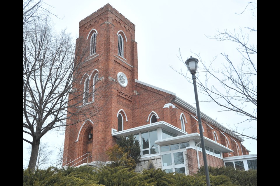 On a hill in downtown Barrie, Trinity Anglican Church continues its long tradition of serving parishioners and the community. Ian McInroy for BarrieToday