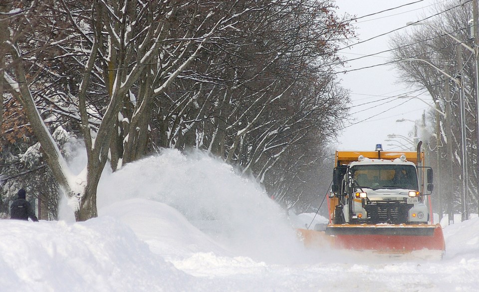 More winter weather than was called for? Snow problem for Barrie