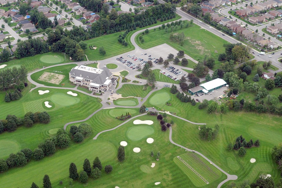 The Barrie Country Club as seen in this aeria image from 2011. 